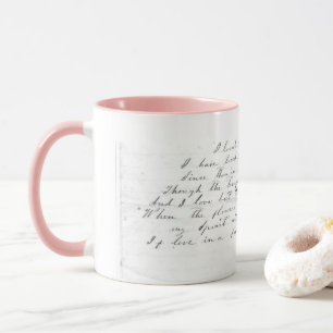 Talitha's Song lyrics Mug