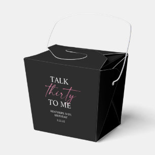 Talk 30 to Me Décor Favour Box