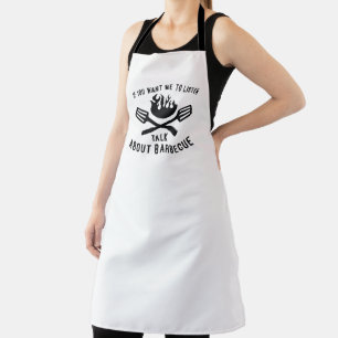 Talk About Barbecue Apron