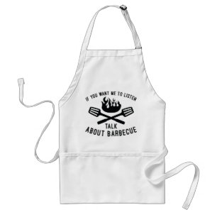 Talk About Barbecue Standard Apron