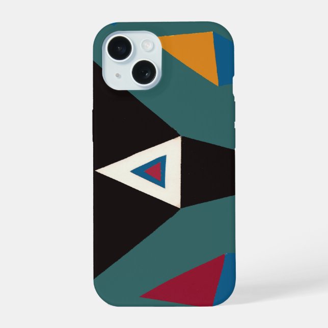 talk about Geometry iPhone 15 Case (Back)