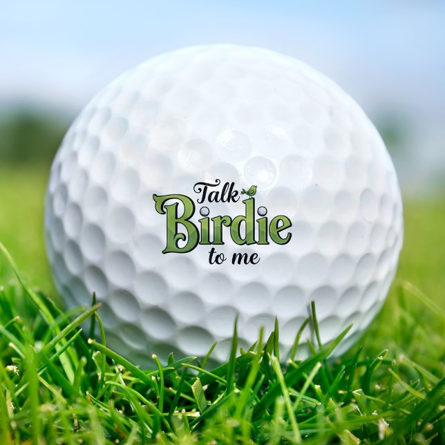 Talk Birdie to Me Funny Golf Balls (Talk Birdie to Me Funny Golf Balls
)