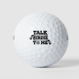 Talk Birdie To Me - Funny Golf Golfer Golfing Gift Balls