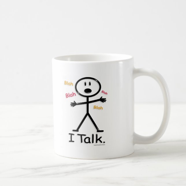 Talk Coffee Mug (Right)