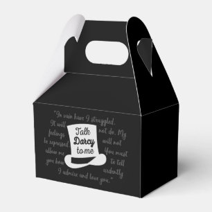 Talk Darcy To Me II Favour Box