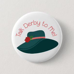 Talk Derby 6 Cm Round Badge