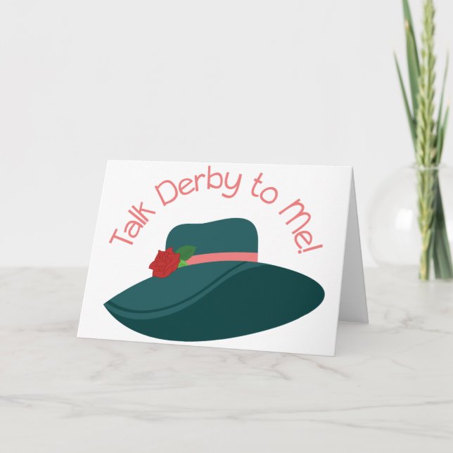Talk Derby Card (Front)