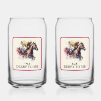 Talk Derby to Me Racehorse Red