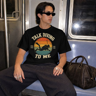 Talk Diving To Me Design T-Shirt
