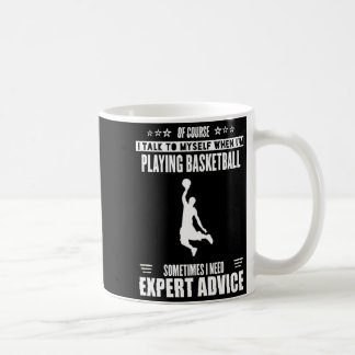 Talk expert advice womens mens basketball t shirt coffee mug