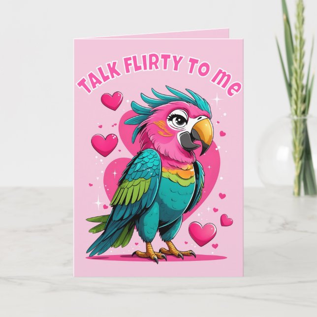 Talk Flirty To Me Card (Front)