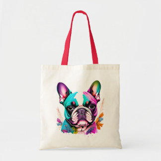 Talk Frenchie to me tote bag