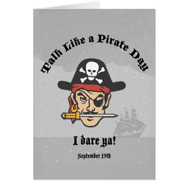 Talk like a Pirate Day! (Front)