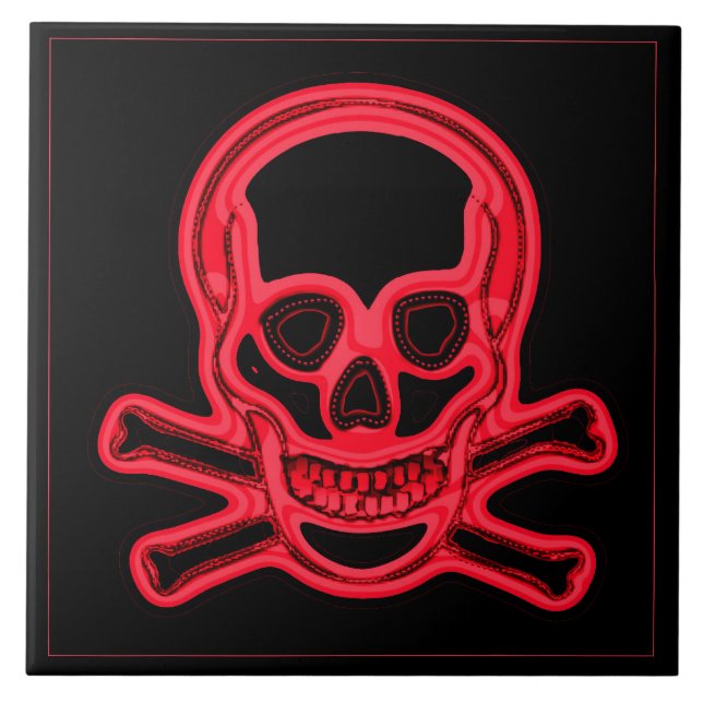 Talk Like a Pirate Day Ceramic Tile (Front)