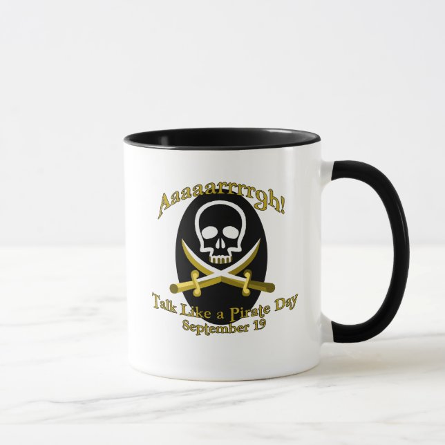 Talk Like a Pirate Day Mug (Right)
