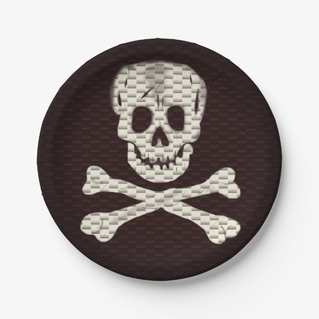 Talk Like a Pirate Day Paper Plate (Front)