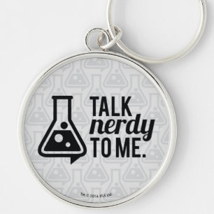 Talk Nerdy Key Ring