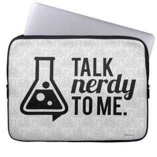 Talk Nerdy Laptop Sleeve
