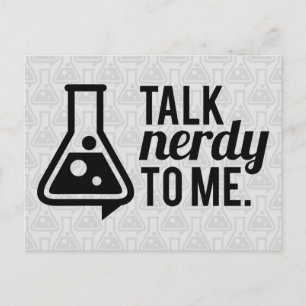 Talk Nerdy Postcard