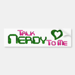 Talk Nerdy To Me Circuit Bumper Sticker