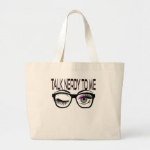 Talk Nerdy To Me Geek Glasses Winking Eye Pink