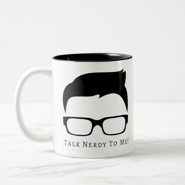 Talk Nerdy To Me Mug (Left)