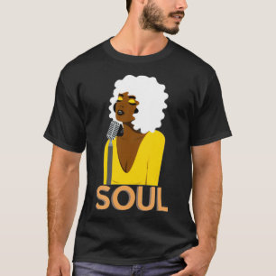 Talk Soul To Me Vintage Soulful Jazz Music T-Shirt