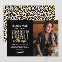 Talk THIRTY to Me! 30th Birthday Party