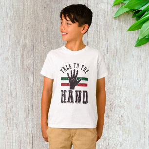 Talk To The Hand Boys T-Shirt