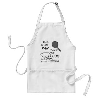 Talk To The Pan Apron