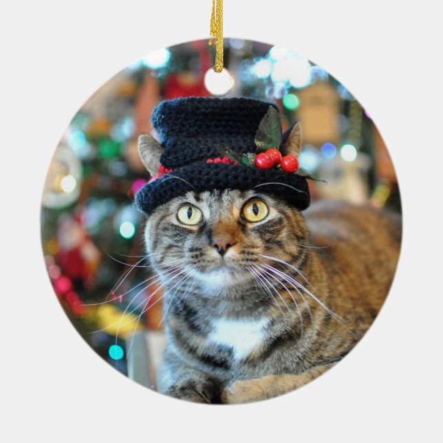 Talk To The Paw 2015 Christmas Ornament (design 1) (Back)