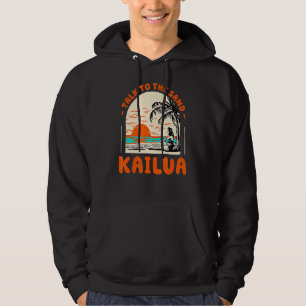 Talk To The Sand Kailua Beach Hawaii Ocean Summer Hoodie