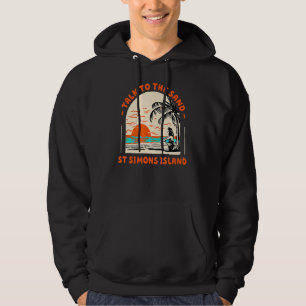 Talk To The Sand St Simons Island Beach Georgia Oc Hoodie