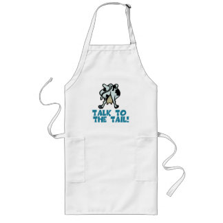 Talk to the Tail Cow Long Apron