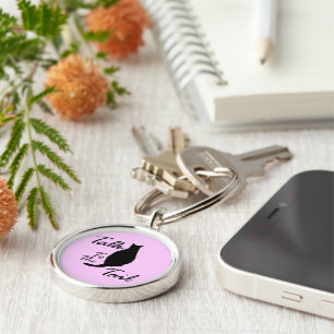 "Talk To The Tail" Keychain