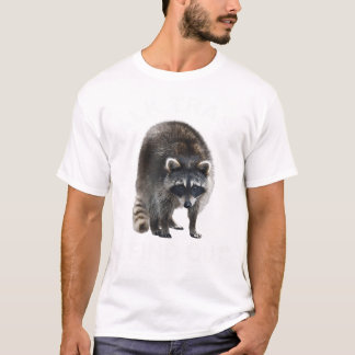 Talk Trash And Find Out Racoon Tshirt - Funny Rac