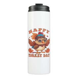 talk turkey to me Thanksgiving Thermal Tumbler