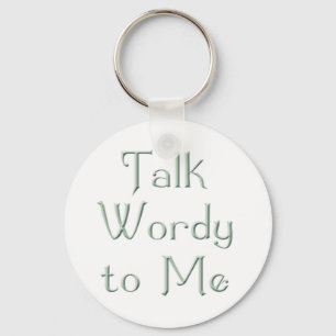 Talk Wordy to Me Rumi Keychain