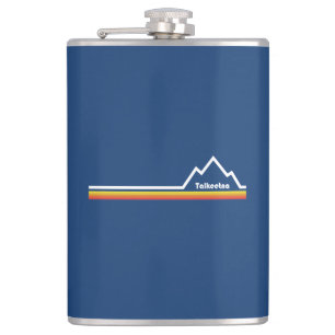 Talkeetna, Alaska Hip Flask