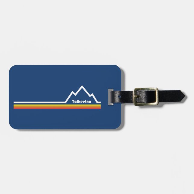 Talkeetna, Alaska Luggage Tag (Front Horizontal)