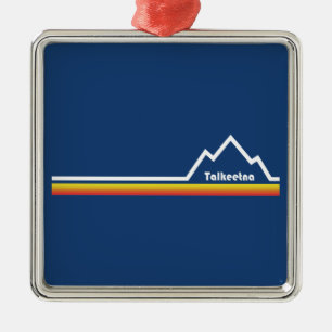 Talkeetna, Alaska Metal Ornament