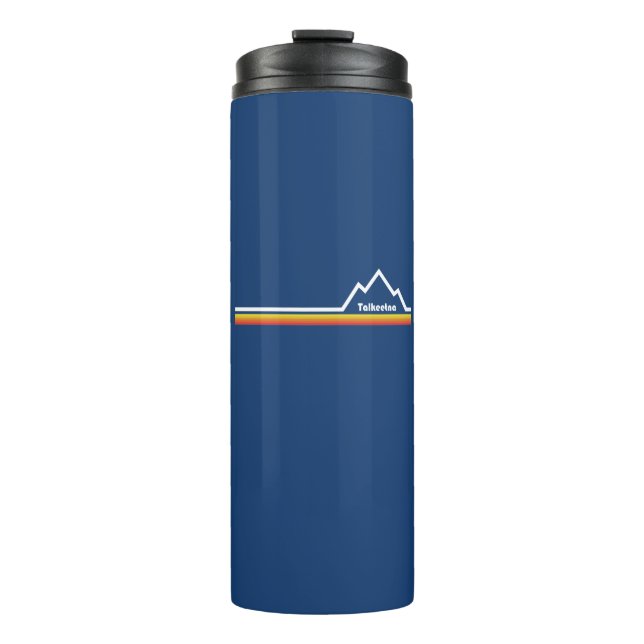Talkeetna, Alaska Thermal Tumbler (Front)