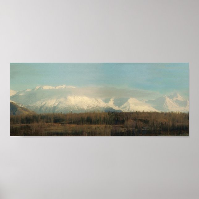 Talkeetna Mtns, AK Poster (Front)