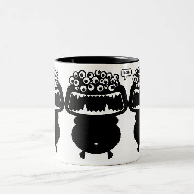 Talkin' Monstas Two-Tone Coffee Mug (Center)