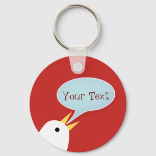 Talking Bird Key Ring
