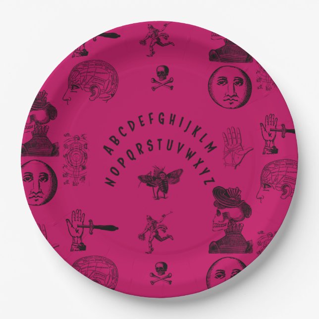 Talking Board Paper Plate (Front)