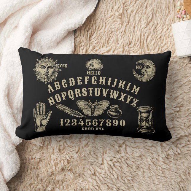 Talking Board Spirit Communication Lumbar Cushion (Blanket)