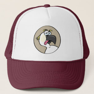 Talking Cockatoo Parrot Trucker Hat