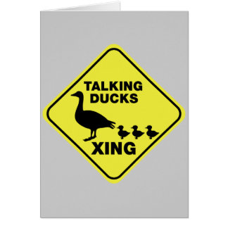 Talking Ducks Crossing