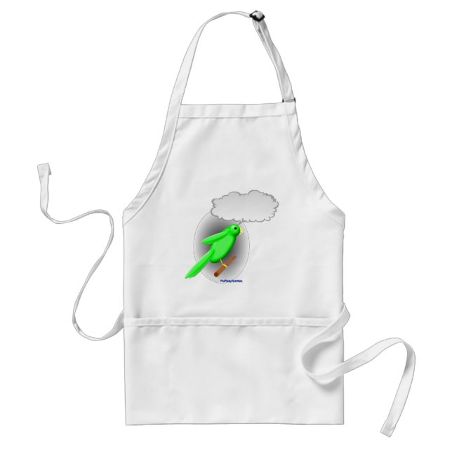 Talking Parrot Standard Apron (Front)